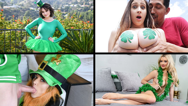 [TeamSkeetSelects] Cassidy Banks, Liv Wild, Maddy O’Reilly, Linzee Ryder (Feelin’ Green, Feelin’ Irish)